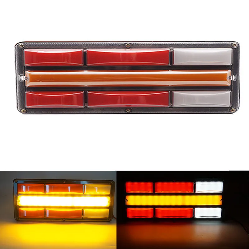 

Universal Waterproof LED Taillights 12V24V truck trailer super bright guide light and water fog lamp LED rear brake light