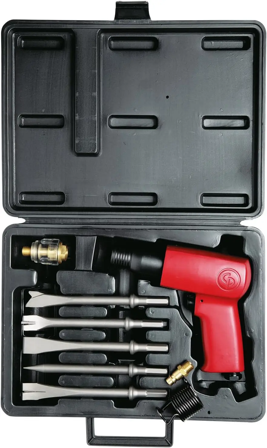 cago Pneumatic Cp7111K - Kit - Air Hammer, Welding Equipment, Construction, 0.401 In (10.2Mm), Round Shank, Pistol Handle,