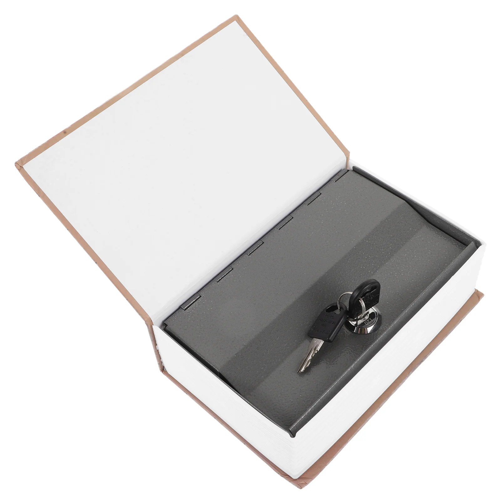 Password Storage Box Money Bank False Bool Model Hidden Compartment Items Piggy Safe with Lock Coin Book Household