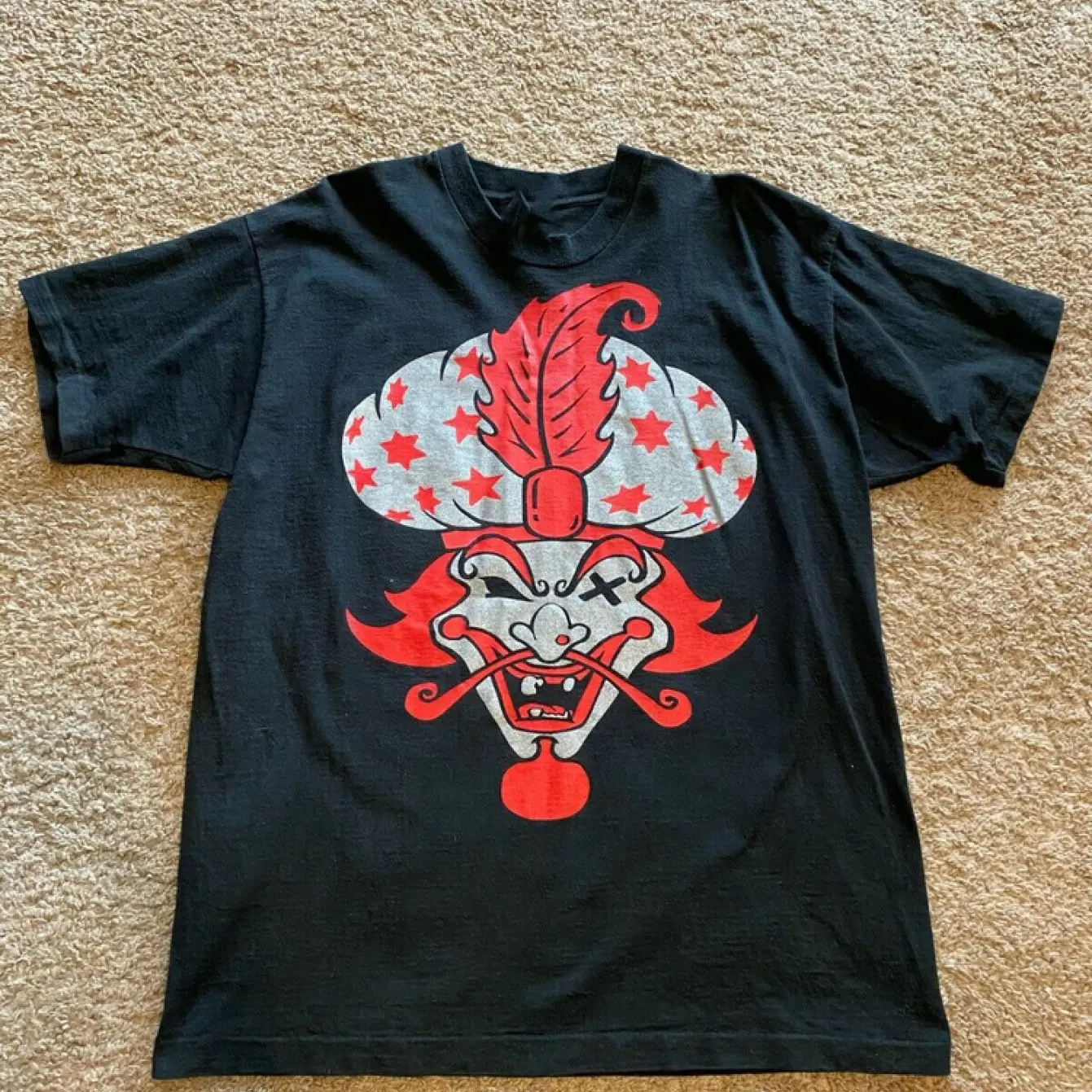 Y2K Crazy Harlequin ICP Album Men's T-Shirt Summer New Men's Women's Retro Fashion Cotton Top