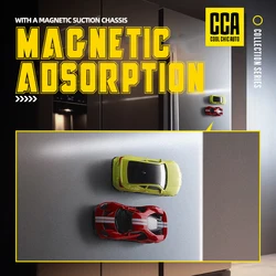 CCA 1:64  Magnetic attraction function hanging model classic car static car model alloy die-casting car model collection toy