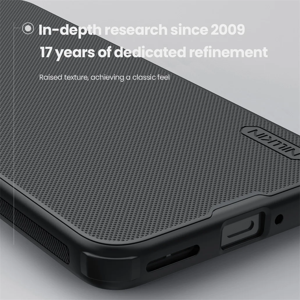 Etui Nillkin Frosted Shield Pro do OnePlus 15R, miękkie krawędzie, twarda obudowa, odporne na wstrząsy, ultracienkie, tylna obudowa do One Plus Ace 6 / 6T — zdjęcie produktu 2