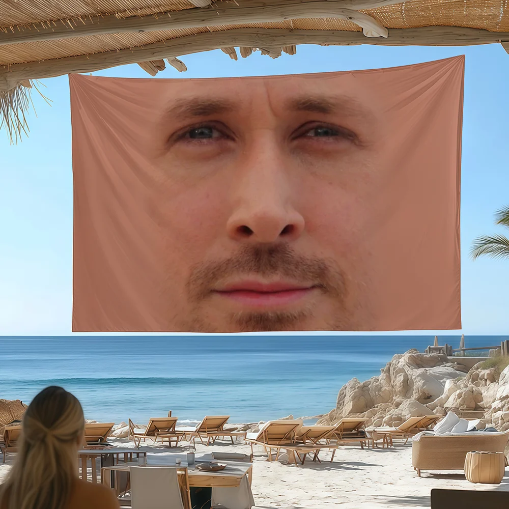 Actor Ryan Gosling flag Custom Camping Garden Decor Party Backdrops Wall Art Family Gifts