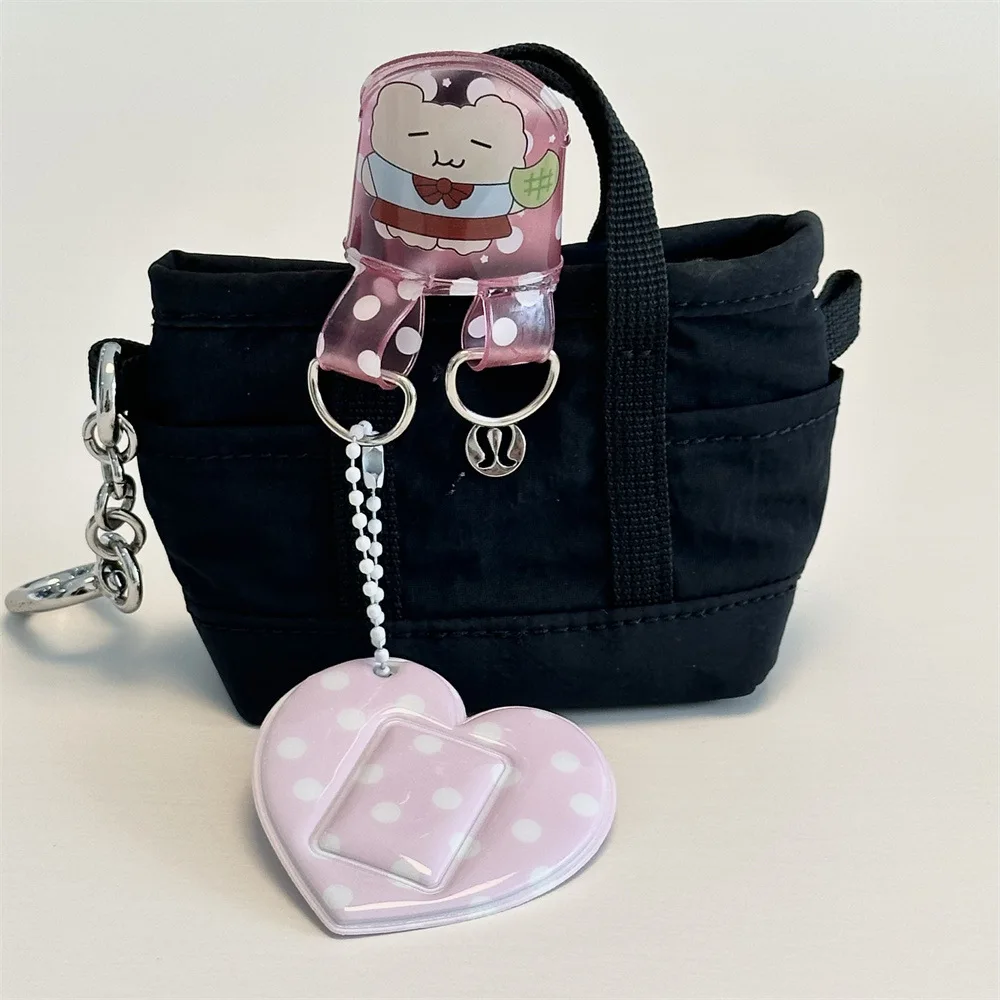 INS Koreanischer Stil Fotokartenhalter Niedlicher 1-Zoll-Ausweisfoto-Aufbewahrungs- und Präsentationsanhänger Schlüsselanhänger Ornamente Geschenk für Star-Chasing-Mädchen – Detail 21