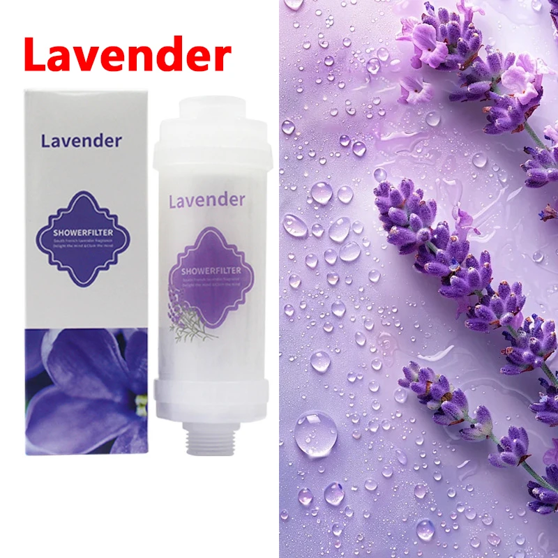Filter für Dusche, duftender Duschkopf, Wasserenthärter, verbessert die Haarhautentfernung, Duschreiniger, Badezimmerzubehör