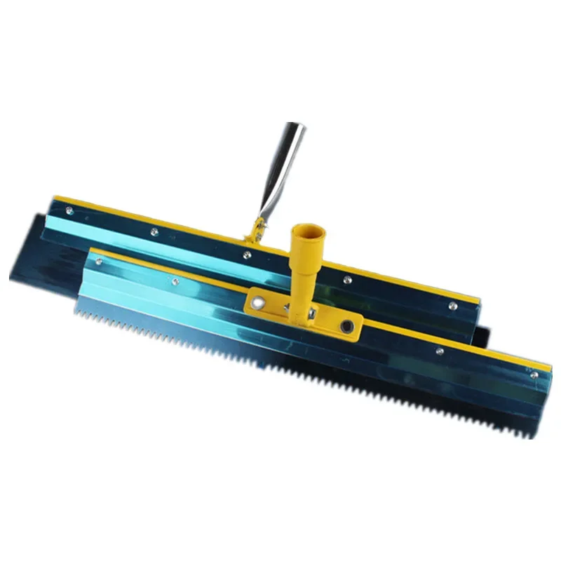 

High carbon steel toothed scraper, epoxy floor paint construction tooth rake, self-leveling scraper, self-leveling cement