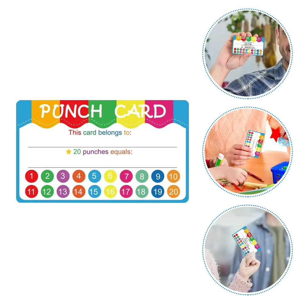 

50pcs Reward Punch Adorable Encouragement For Kids Creative Incentive Multifunctional Teaching Tools Paper Punch Cartoon