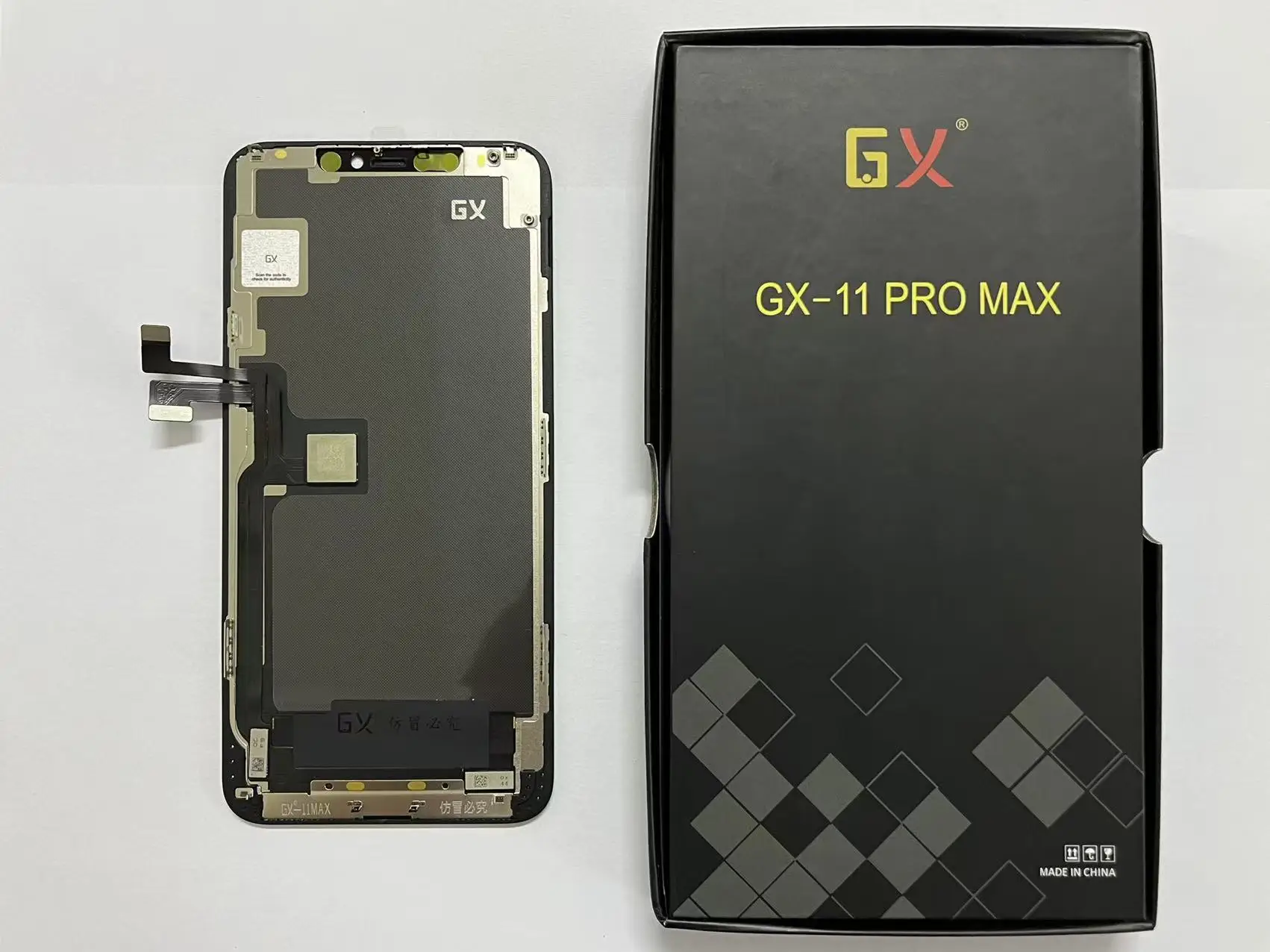 GX OLED For iPhone X XS XSMax 11 12 13 14 15 16Pro Max Display True Tone With 3D Touch Screen For iPhone Replacement With Tools image 3