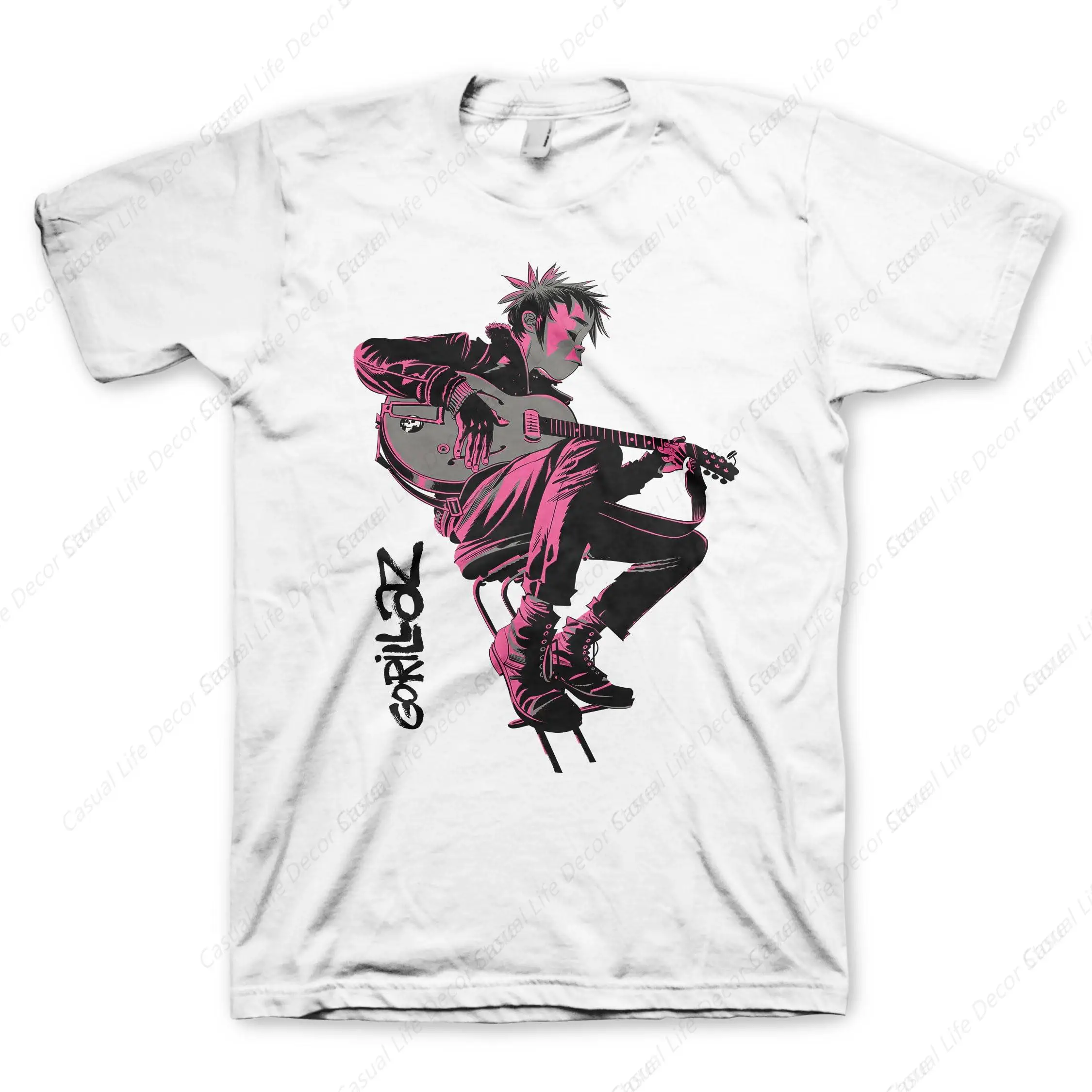 

Leisure Cool Gorillaz Sitting Pink T-Shirt