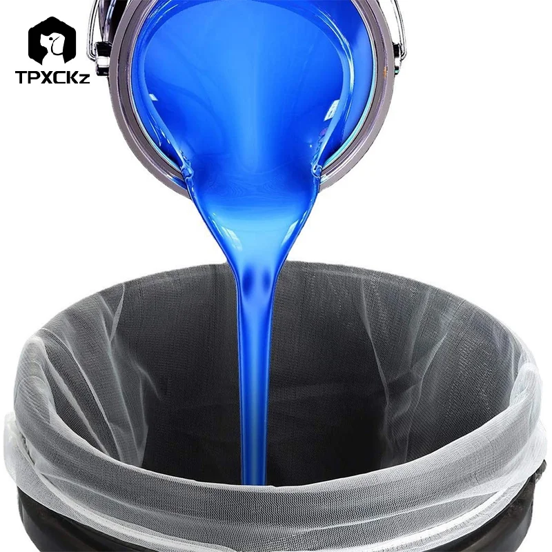 

1PC Paint Strainer Bag Gallon Paint Filter Fine Mesh Elastic Drawstring Top Opening Mesh Filter Paint Gardening Bucket Filters