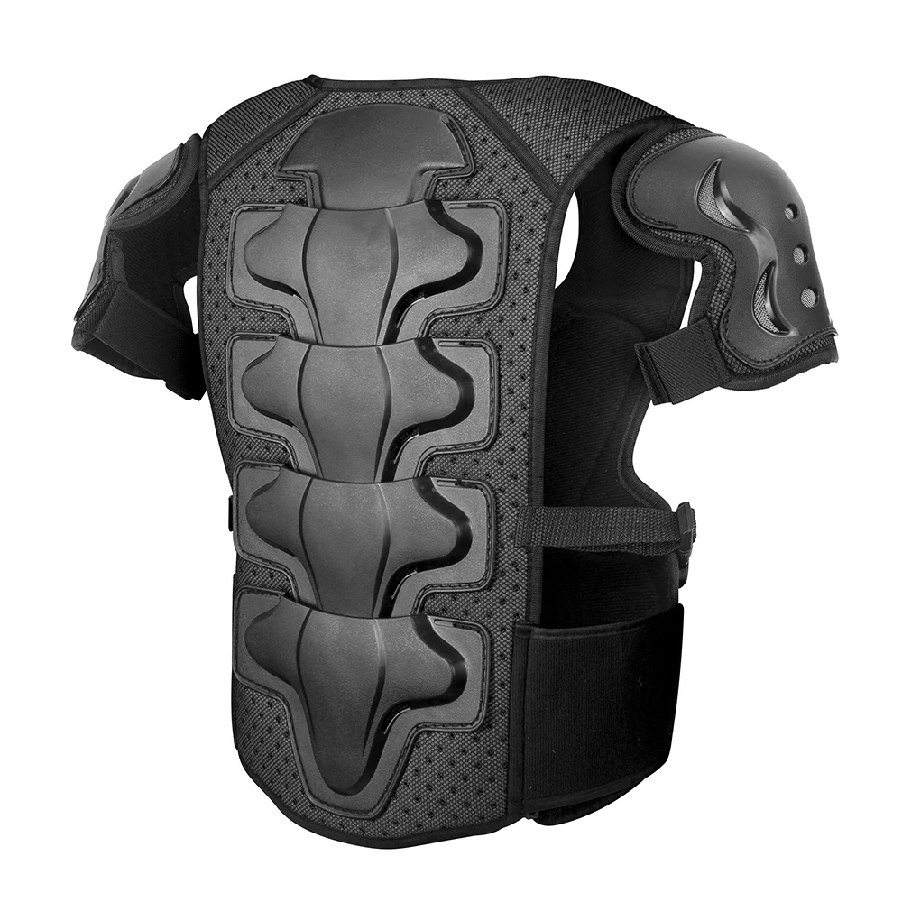 Kinder Motorrad Rüstung Weste Schutz Motocross Körper Rüstung Jacke Schutz Rüstungen Reiten Knieschoner Moto Volle Rüstung Kinder – Detail 3
