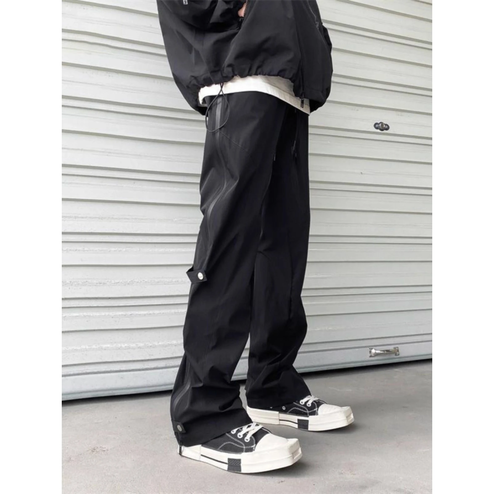 

Large Size Men's Casual Work Pants Loose Fit Waterproof Windproof Comfortable Polyester Fiber Street Sle Autumn Winter Trou...