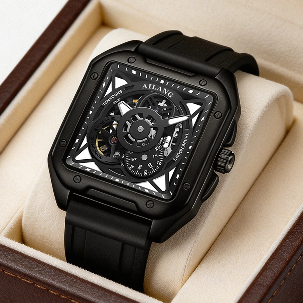 ailang-brand-new-fashion-skeleton-mechanical-watch-men-silicone-strap-waterproof-hollow-automatic-sports-mens-watches-relogio