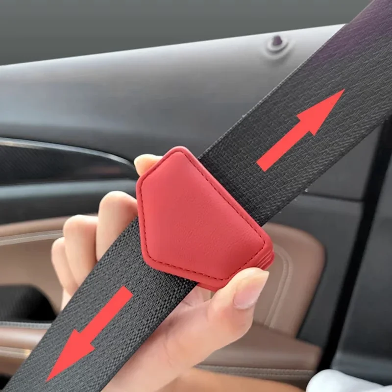 Car Seat Belt Limiter Car Seat Belt Clip Child Shoulder Pad Sleeve Protective Sleeve Buckle Fixing Adjuster