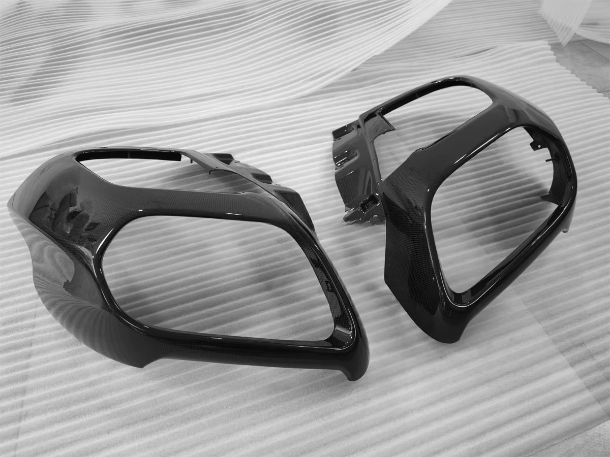 Dry Carbon Fiber Rear Bumper Rear Lip Spoiler 812
