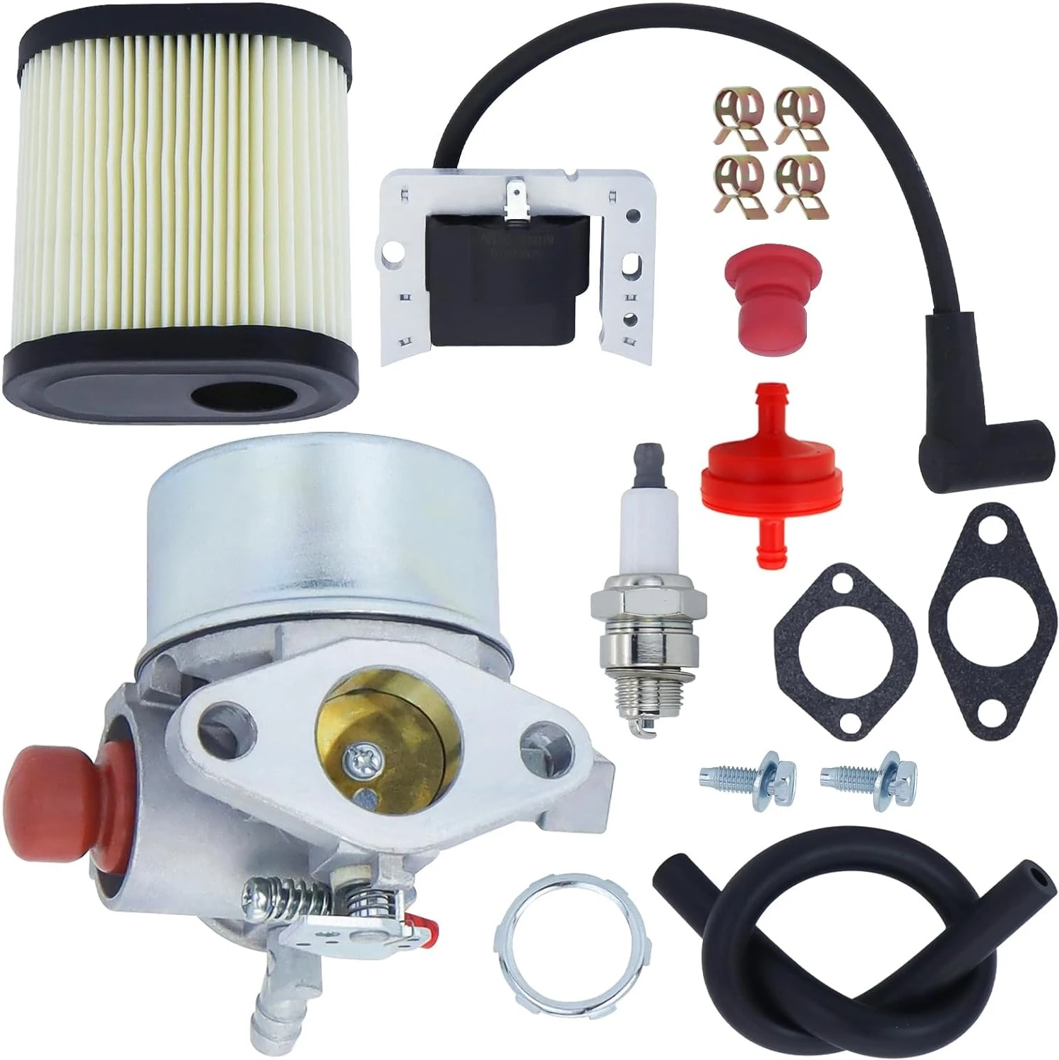 640350 Carburetor Fits for Tecumseh LEV100  LV195XA for Toro 20071 Replaces for 640303 with 34443 Ignition Coil 36905 Air Filter