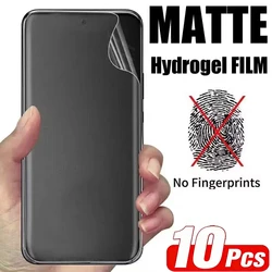 10PCS Matte Hydrogel Film for Nubia Z60 Z70 Z80 Ultra Z50 Z50S Pro Screen Protector for RedMagic 8 8S 9 9S 10 10S 11 Pro Plus