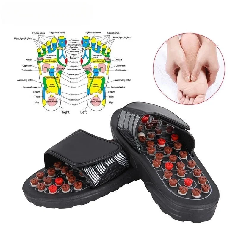 

Daily Foot Acupressure & Reflexology Massagerfor Foot Acupoint Activating Reflexology Acupuncture Therapy Massager Shoes