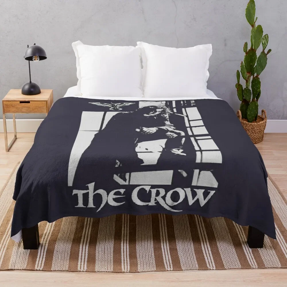 

Music Vintage Retro The Crow Movie Gifts For Music Fans Throw Blanket