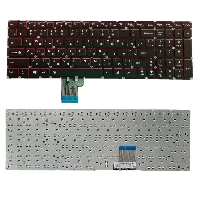 XIN-Russian-US layout Laptop Keyboard For Lenovo Y50,Y50-70,Y50-70A,Y50p-70,Y70-70,Y70-70T,Y70P-70,Y50-80 no Backlit