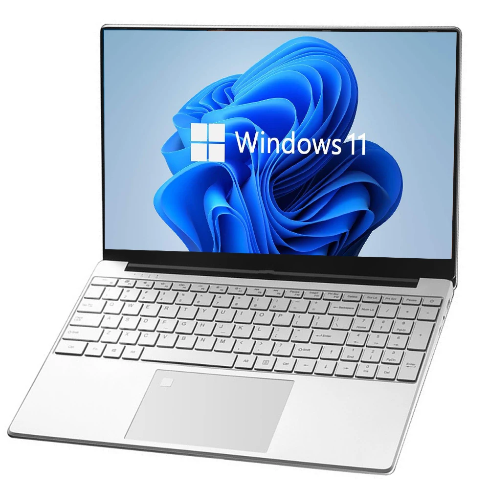 QMDZ 좁은 테두리 15.6 인치 IPS 스크린, 16GB RAM 256GB 1TB SSD, 인텔 셀러론 N5095 비즈니스 넷북, 윈도우 10 11 게임용 노트북