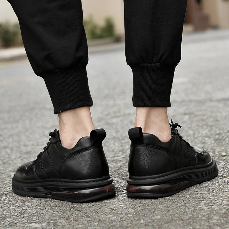 Genuine Leather shoes Men Loafers Slip On Business Casual Leather Shoe Classic Fashion Shoes Comfortable Men Shoe