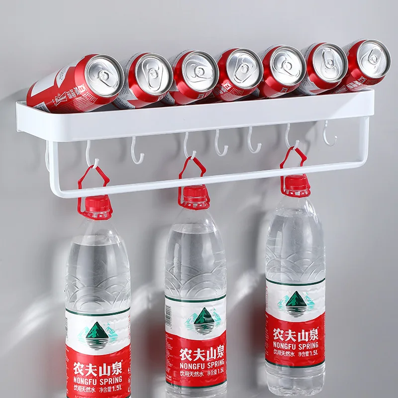 No Drill Bathroom Shelf Shelves Shampoo Shower Storage Rack Kitchen Holder Toilet Kitchen Organizer Bathroom Accessories Set