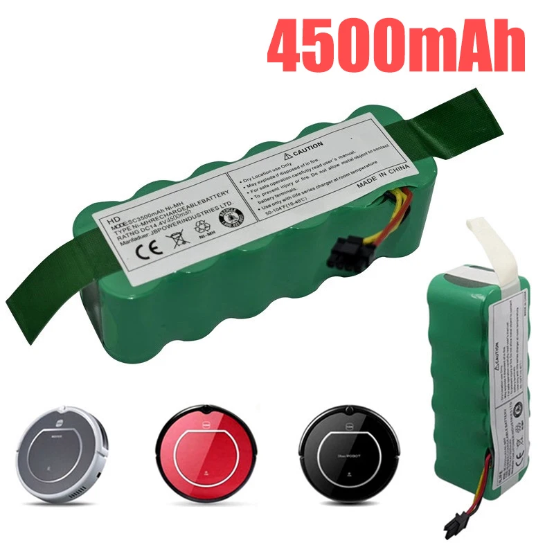 CR120 4500mAh 14.4v Rechargeable Battery for Panda x500 Dibea x500 x580 x900 Haier T322 T321 T320 Vacuum cleaner CR121 CR540