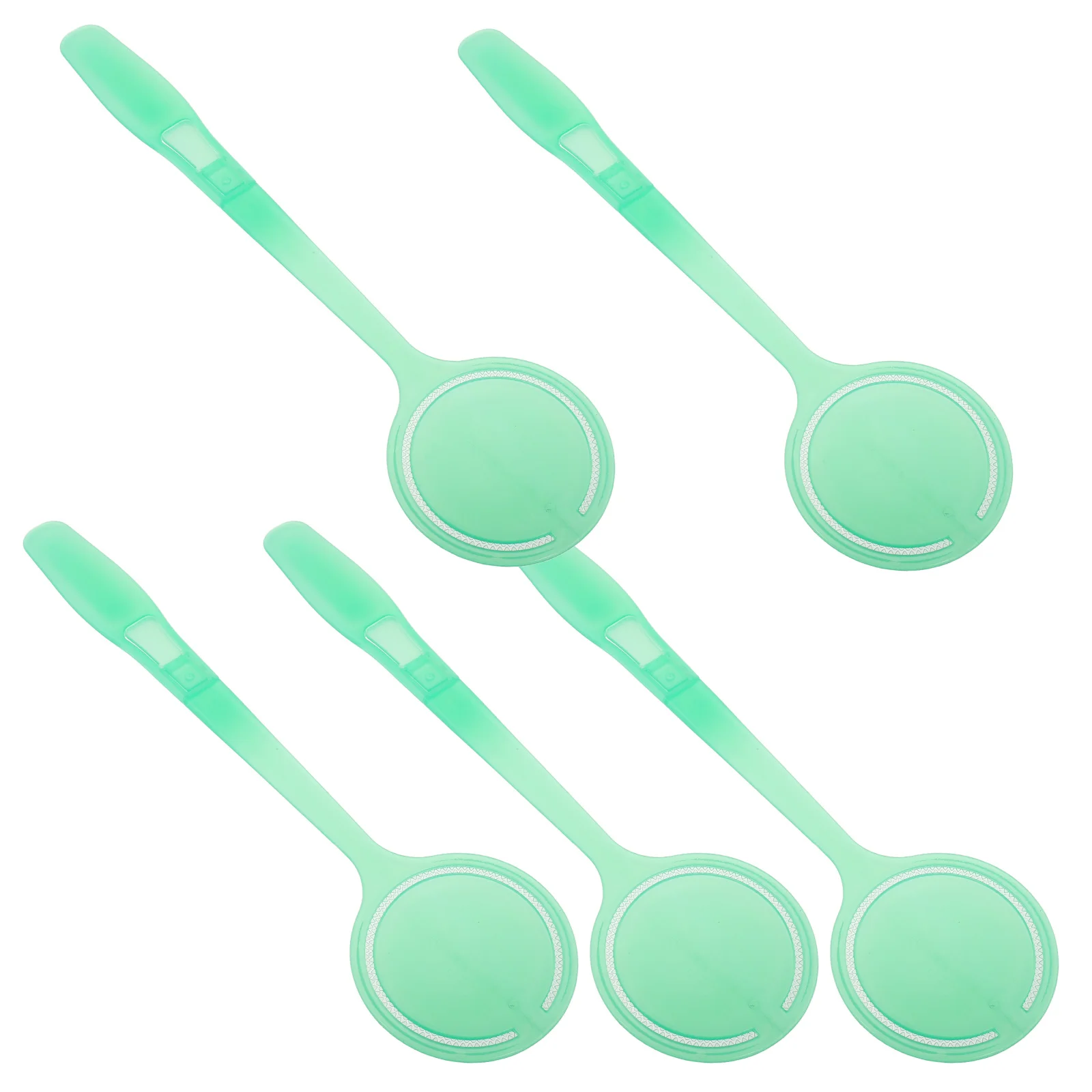 

5pcs Facial Care Patting Stick Detachable Handle Skincare Cotton Pads Moisturizing Tool Replaceable Clip Toner Lotion