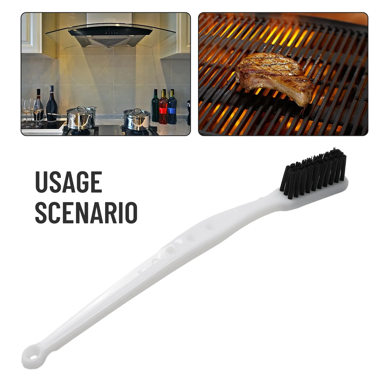 1 Uds 170-180mm cepillo de alambre de latón Mini removedor de óxido de pintura cepillos de alambre de acero para red de barbacoa descontaminación limpieza de suciedad ﻿