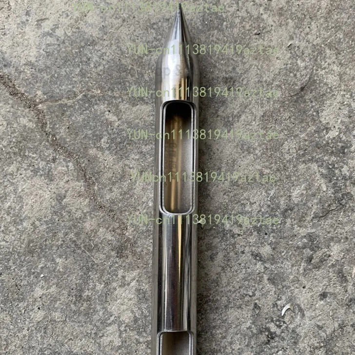 304 stainless steel double-layer rotating powder sampling tube cement / powder / solid sampler