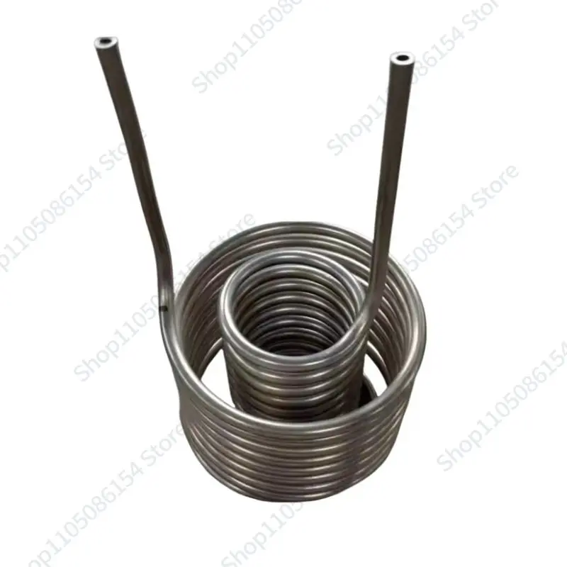 316 spiral stainless steel coil double-layer cooling water circulation condenser heat exchange tube 1.5pcs
