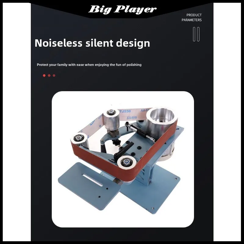 Ponceuse à Bande Électrique Verticale et Horizontale, Polisseuse, Rectifieuse, 110V/220V, 750W