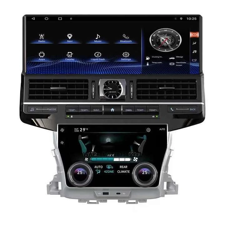 

16.2" Android Unit Full LCD AC Panel for LC200 2016-2021Car Multimedia Navigation Radio CarPlay WIFI DSP GPS