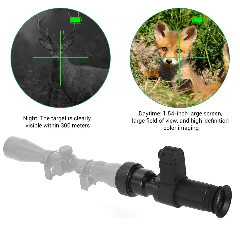 Digital Night-Visions Device Infrared 500M Telescopic Sight Monocular Crosshair Cursor Day Night Use Outdoor Night Vision Device