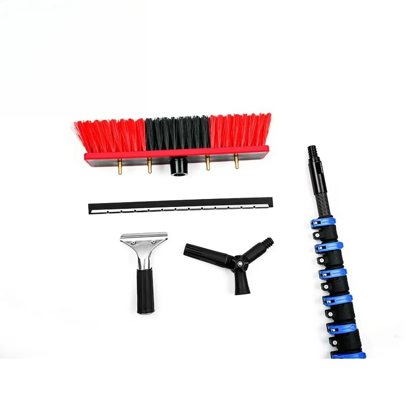 

Retractable carbon fiber window cleaning rod, water supply system, carbon fiber telescopic rod 10m-25m L