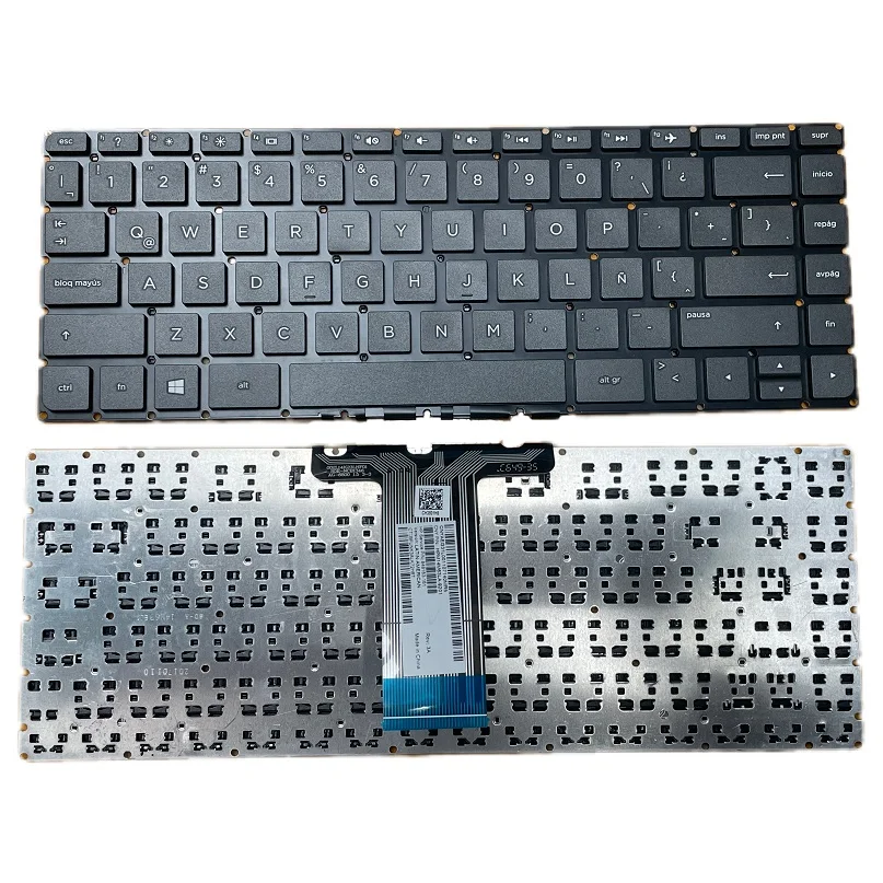 New Latin Teclado For HP Pavilion 14-AB series 14-ab000 14-ab100 14-ab013tu 14-ab053tx 14-ab200 keyboard No Backlit