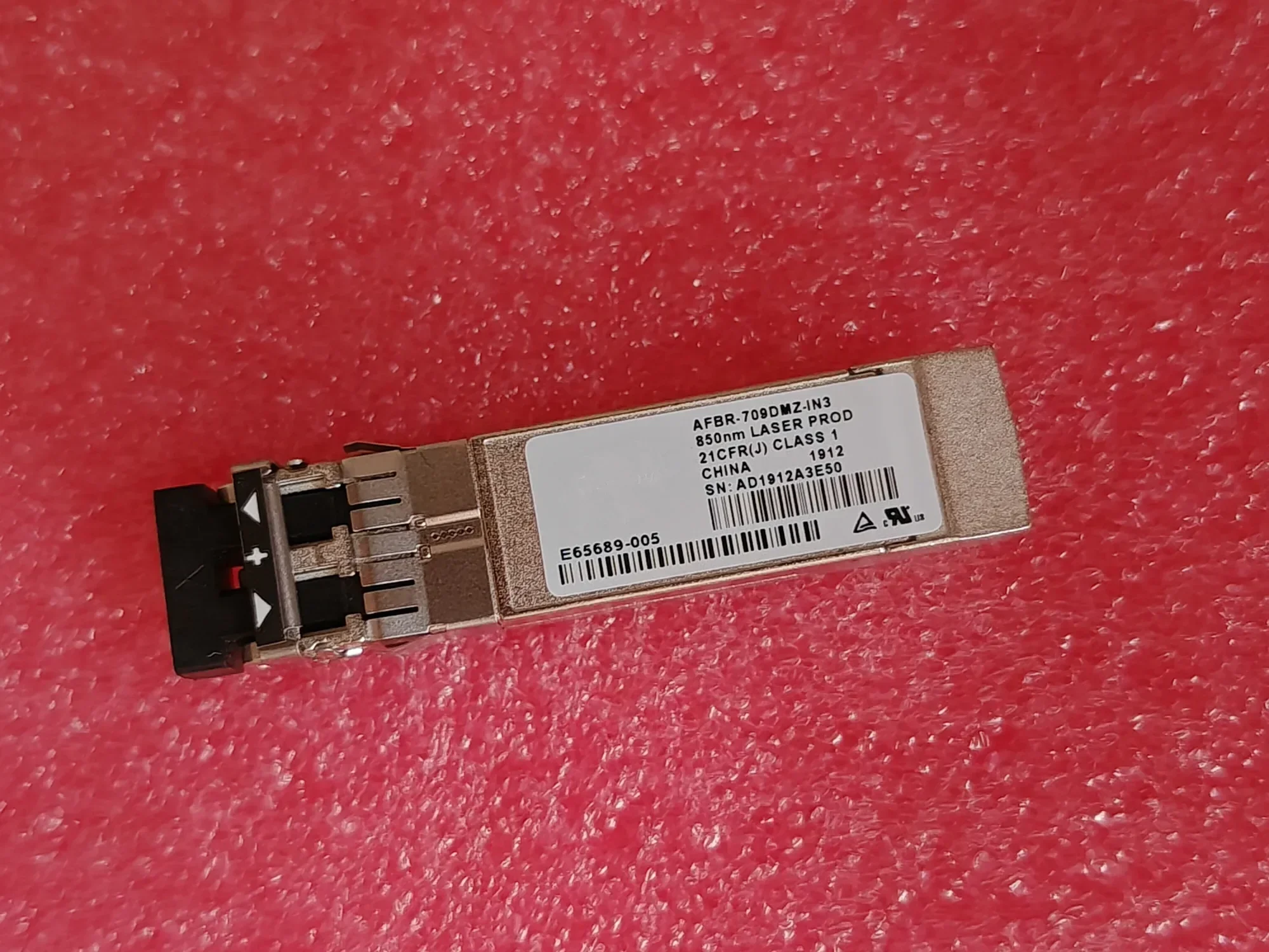 

Original New 10gb sfp+ Transceiver AFBR-709DMZ-IN3 E10GSFPSR 850NM X520 X710 10GB HBA Transceiver 10G fibre channel module