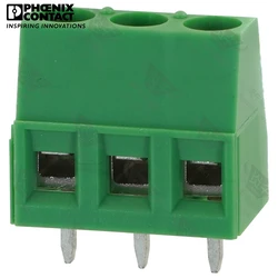5.08mm Original Genuine Phoenix Contact Connector PCB Screw Terminal Block 3 Pin MKDS 1.5 5.08 1715734 Wire-to-board 17.5A 400V