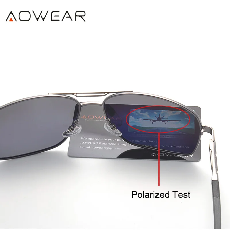 AOWEAR men's polarizált mirrored napszemüvegek számára férfiak Nők Fényűzés minőségű retro Derékszögű négyszög UV400 vezetés Nap szemüvegek gafas Delaware Nap