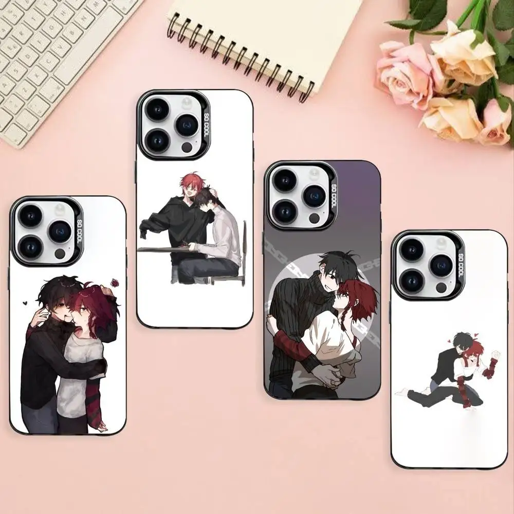 

Z-Zeno Remake Phone Case For iPhone17,16,15,14,13,12,11 Plus,Pro Max Black Border Silver Plated Cover