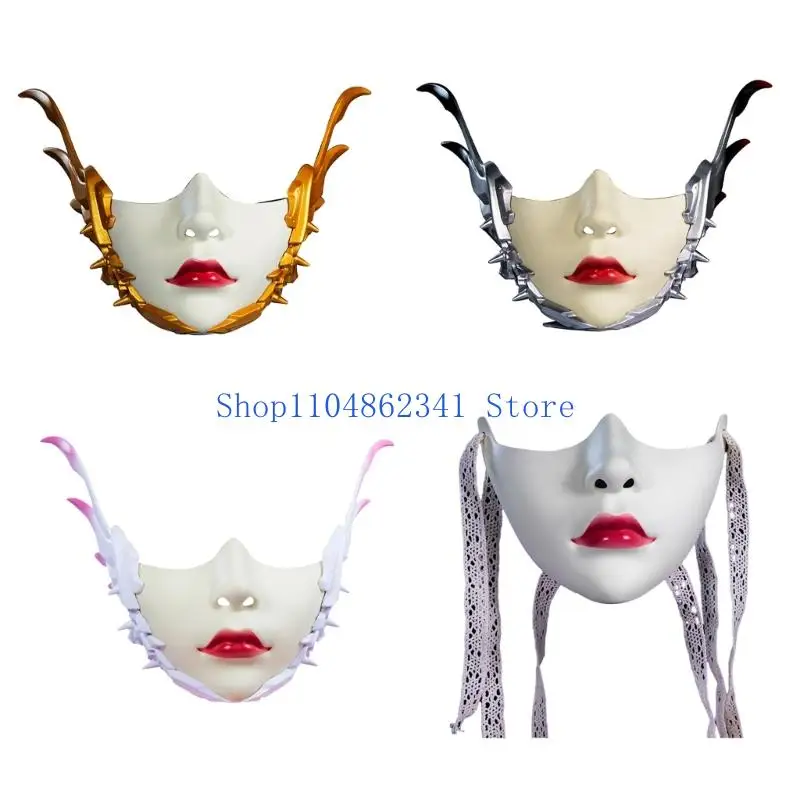 5asd Halloween Masker Mechanisch Vleugel Half Gezichtsmasker Mechanisch Masker Voor Vrouwen Mannen Halloween Maskerade Halloween