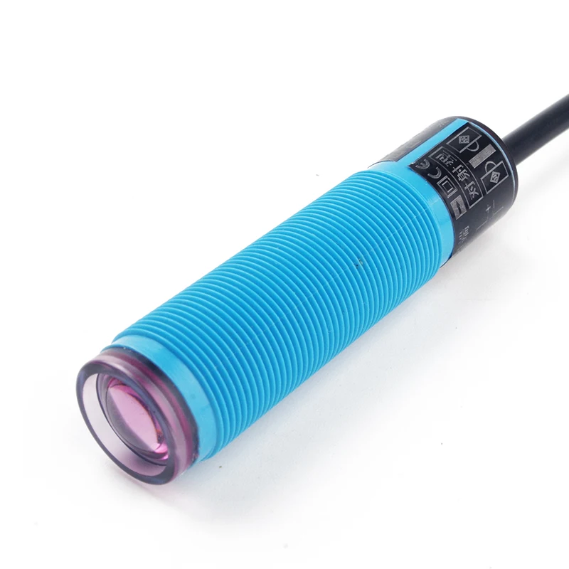 M18 Infrared Induction Photoelectric Switch Sensor DC Three Wire E3F-10DN1 10-800CM Adjustable