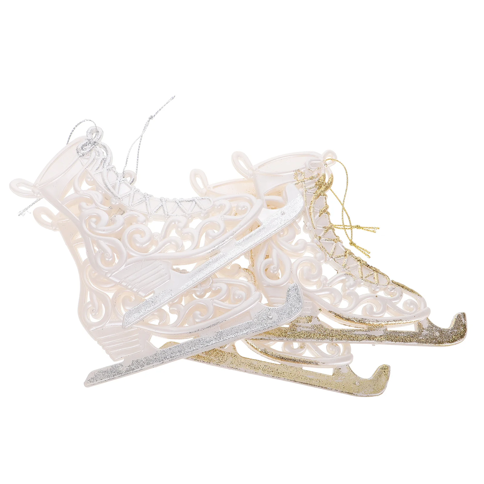 

Decoration Skate Shoe Pendant Clear Ornaments for Crafts Decorative Items Christmas Tree