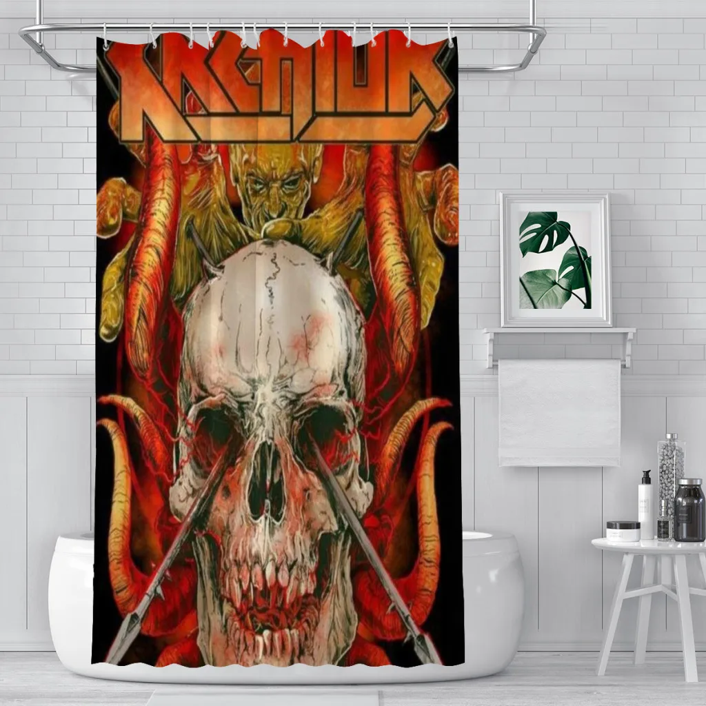 

Akin-Kreator-to Shower curtain Bathroom decor Modern household Curtain Festival gift