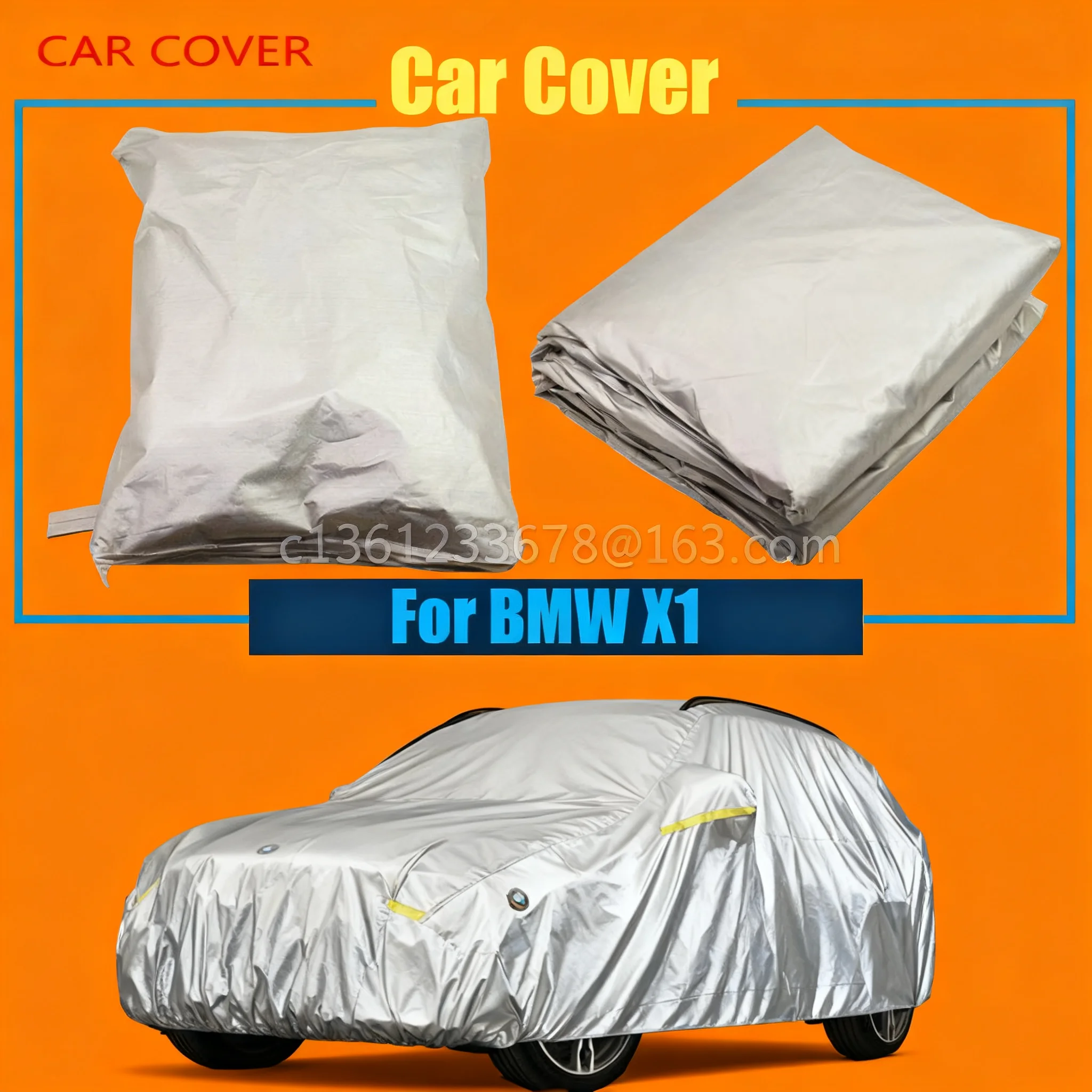 

Для BMW X1 автомобильный чехол солнцезащитный козырек с защитой от УФ-лучей, снега, дождя, солнцезащитный чехол, пылезащитный для BMW X1