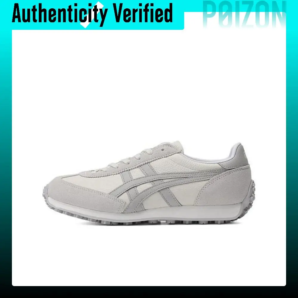 Onitsuka Tiger Edr 78 Vintage Abrasion Resistant Low top Casual Running Shoes Unisex Ecru 1183C207-100