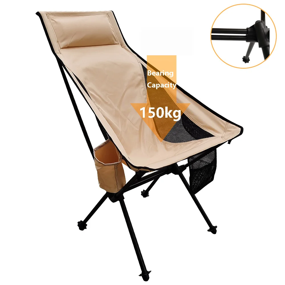 

Folding Camping Chair Leisure Chair Fishing BBQ Hiking Chair Fishing Picnic Chair Outdoor Tools Travel Foldable Beach Chair