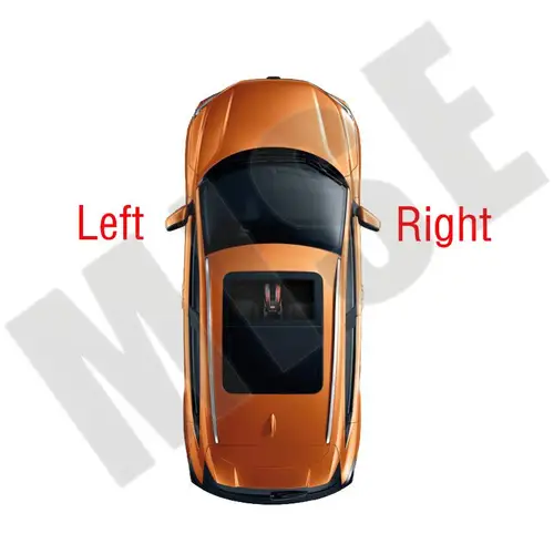 Imagen 2 del producto Accesorios de coche para Volkswagen VW Tiguan L 2017-2021 parachoques delantero lámpara antiniebla cubierta de marco de luz antiniebla embellecedor tapa de capó bisel