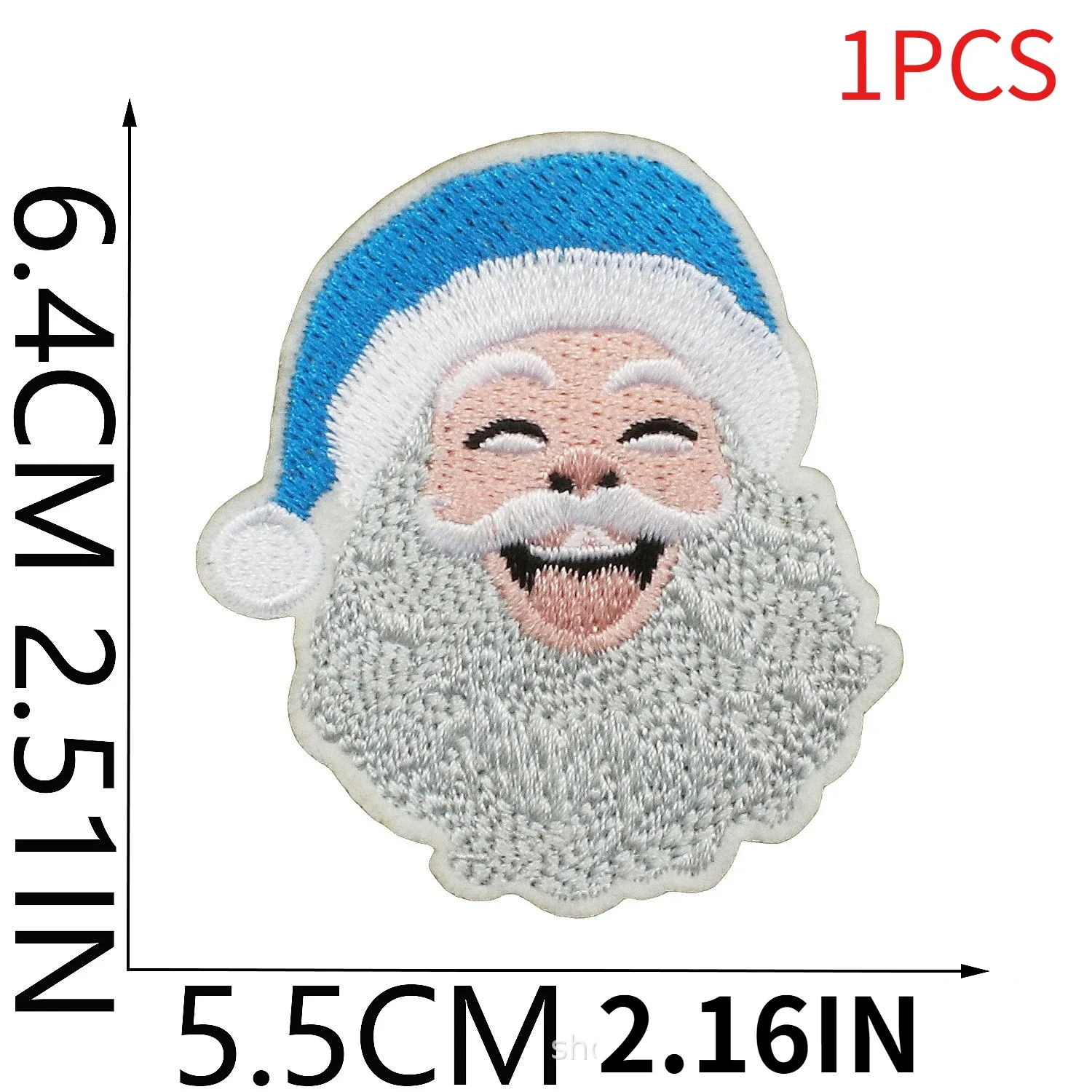 1/10PCS Set Christmas Theme Embroidery Cloth Sticker Bag Clothes Decoration Snowflake Bell Patch Sticker Gift Ironing Patch